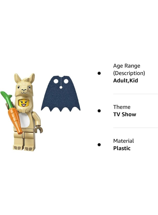 LEGO Minifigures Series 20 - Llama Costume Girl with Bonus Blue Cape