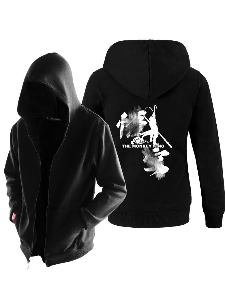 Black Mythology Hoodie Hoodie Loose Top