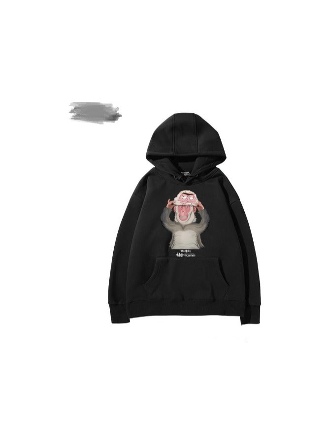 Black Mythology Hoodie Hoodie Loose Top