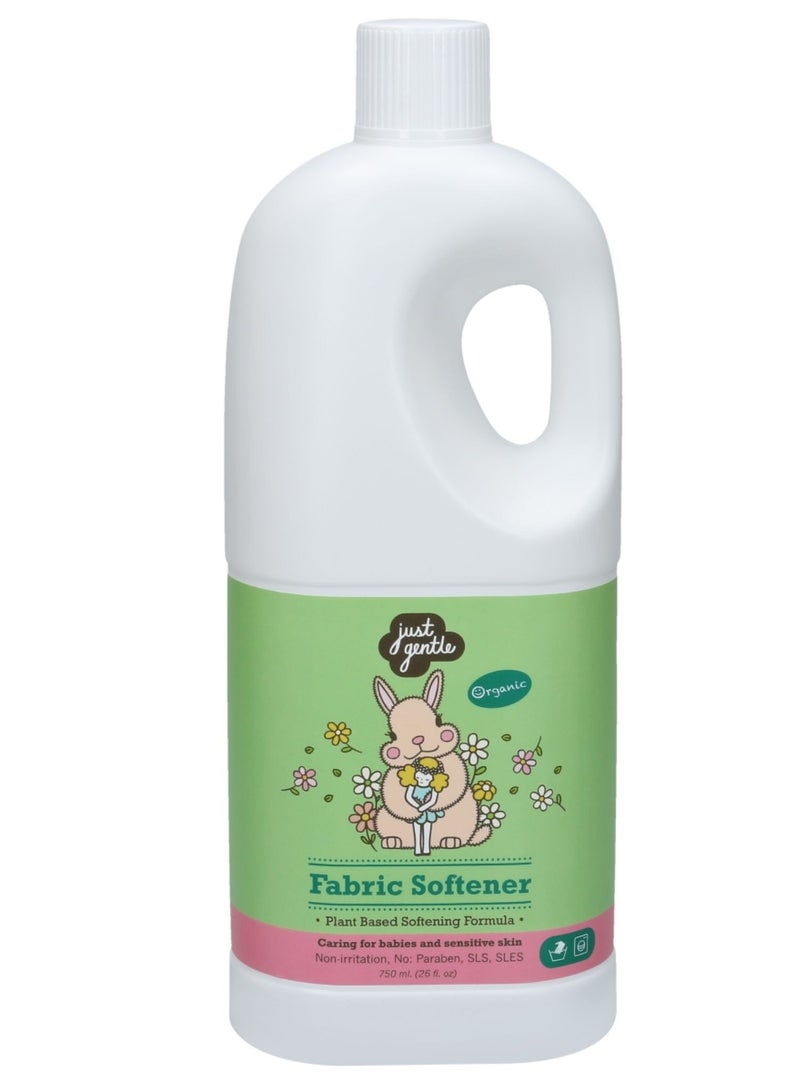 Plant-Based Natural Fabric Softener - Eco-Friendly, Hypoallergenic, Gentle on Sensitive Skin, 750ml