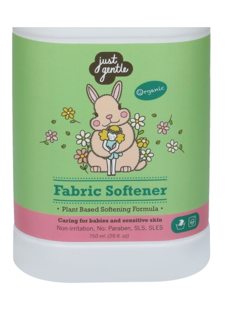 Plant-Based Natural Fabric Softener - Eco-Friendly, Hypoallergenic, Gentle on Sensitive Skin, 750ml