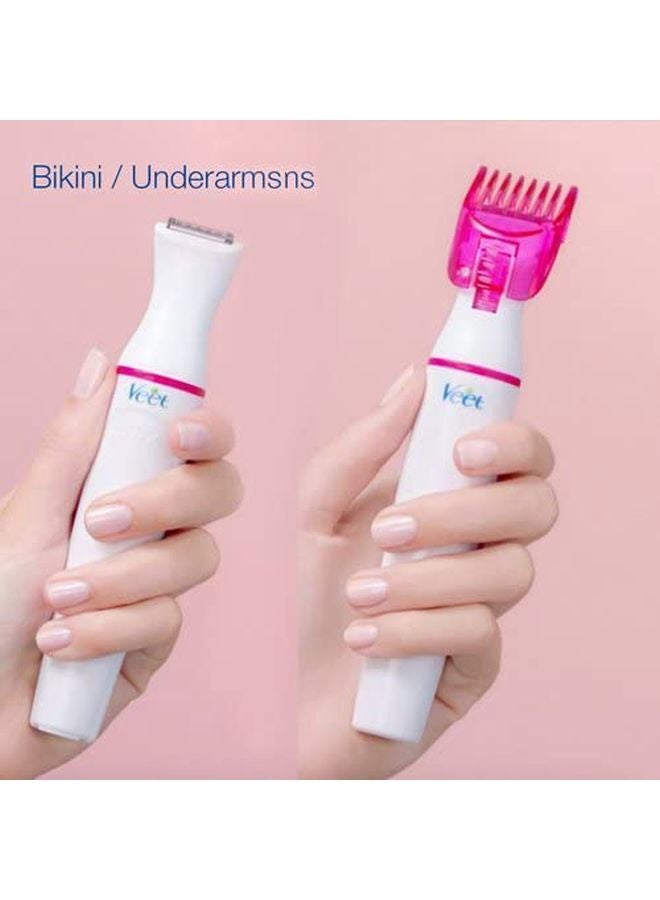 Sensitive Touch Beauty Trimmer White/Pink