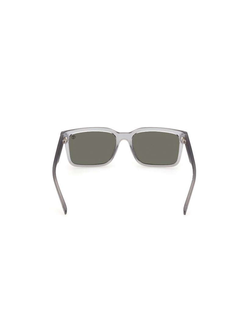 Boys Rectangular Shape  Sunglasses TB0001220N54 Lens Size: 54 Millimeter - Shiny Grey