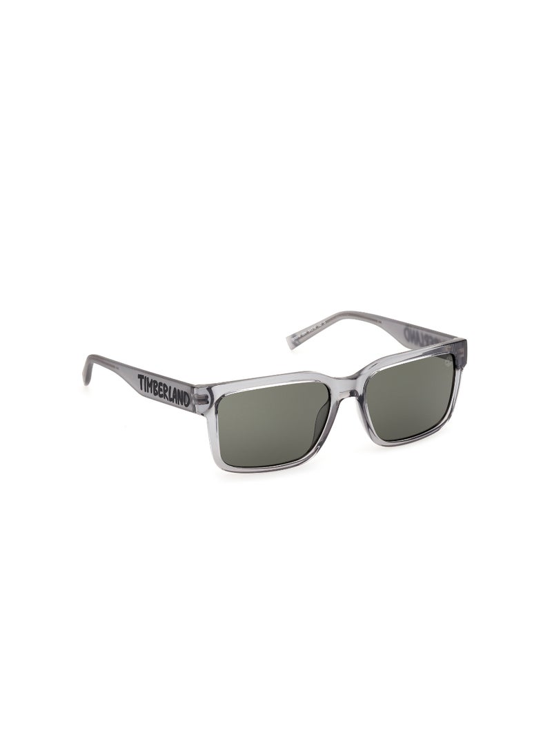 Boys Rectangular Shape  Sunglasses TB0001220N54 Lens Size: 54 Millimeter - Shiny Grey