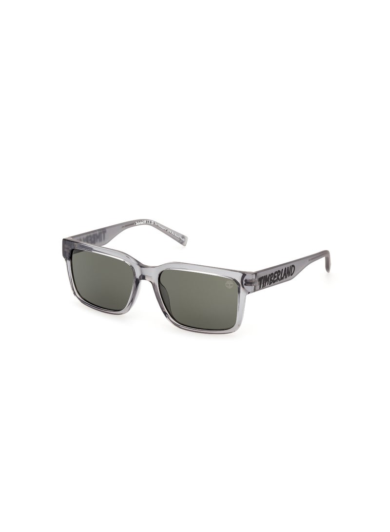 Boys Rectangular Shape  Sunglasses TB0001220N54 Lens Size: 54 Millimeter - Shiny Grey