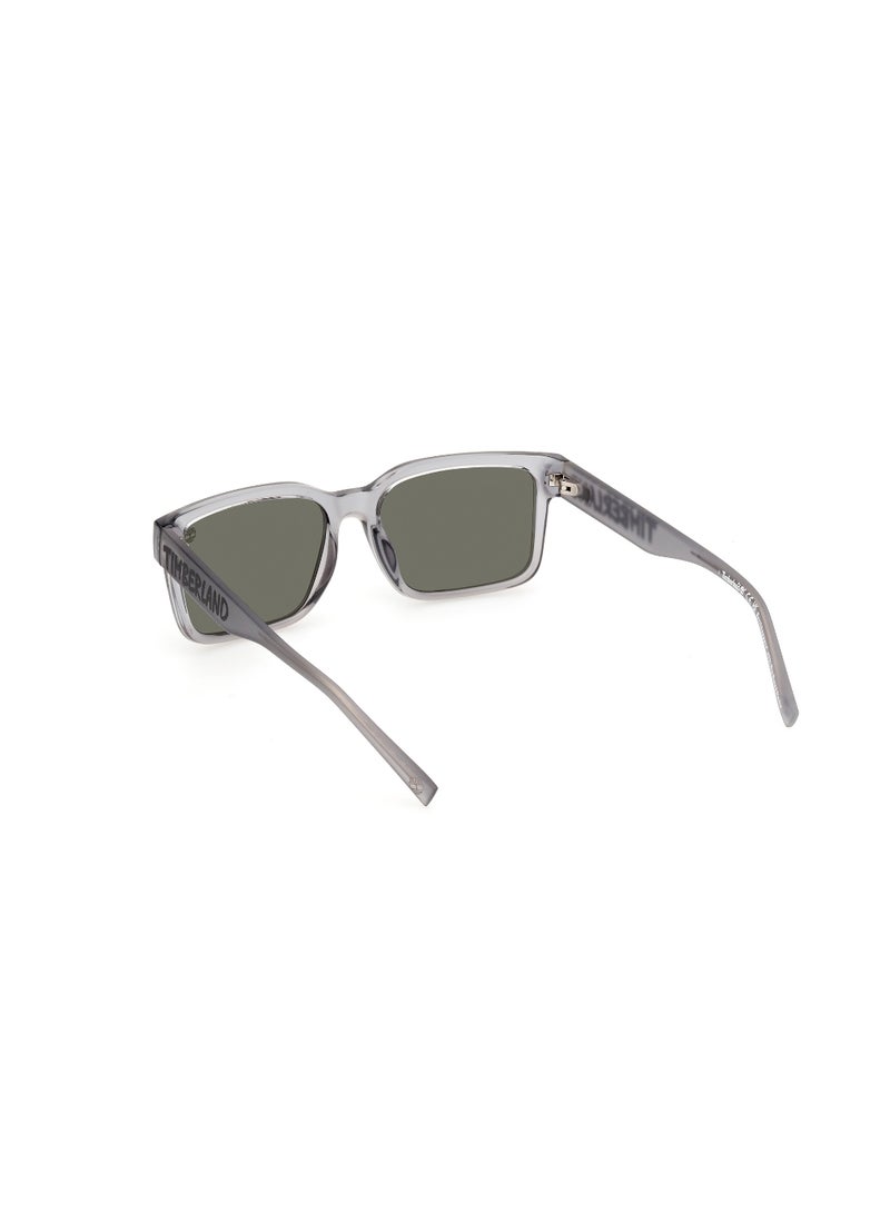 Boys Rectangular Shape  Sunglasses TB0001220N54 Lens Size: 54 Millimeter - Shiny Grey