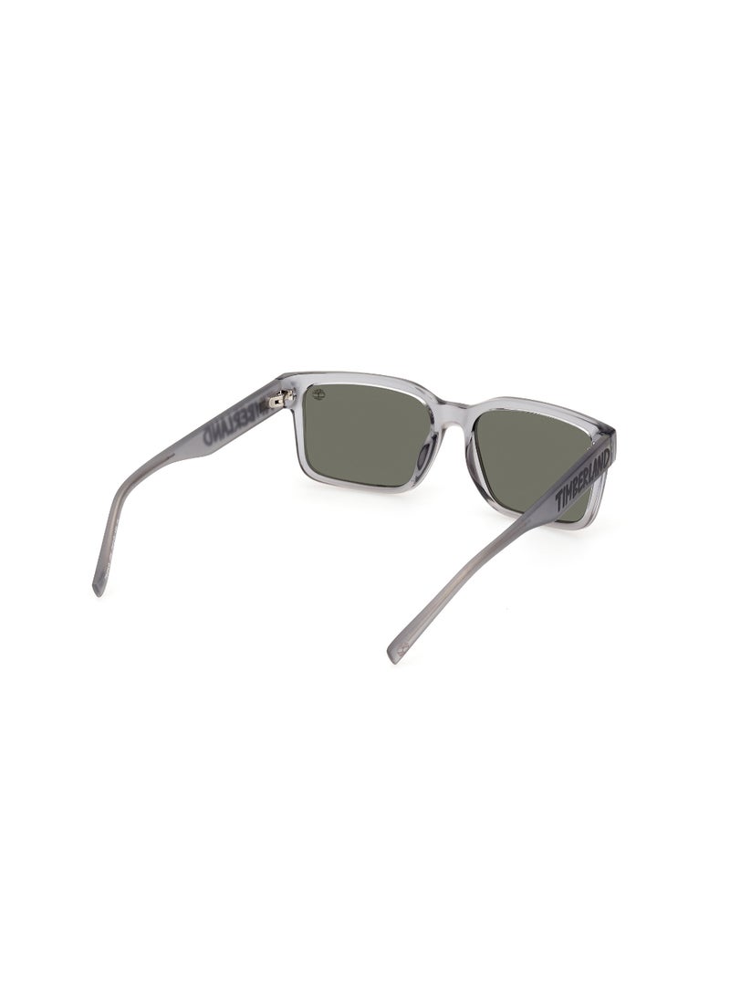 Boys Rectangular Shape  Sunglasses TB0001220N54 Lens Size: 54 Millimeter - Shiny Grey