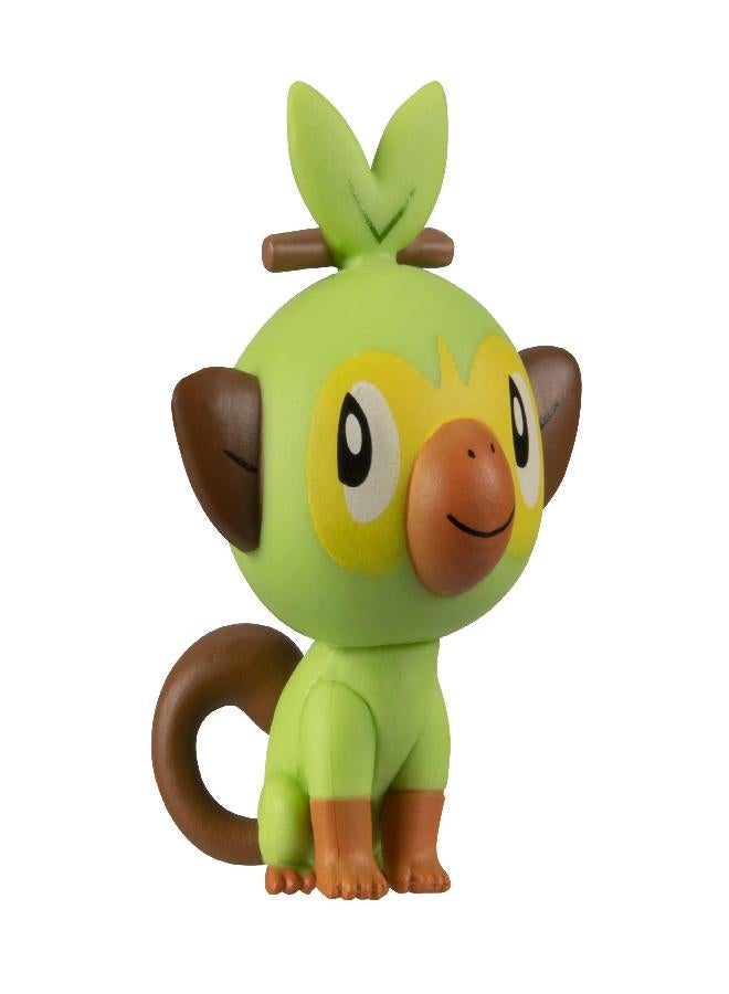 Pokemon Battle Figure, Grass-Type Theme with 3 Pack - 4.5-inch Ludicolo, 3-inch Ivysaur Figure, 2-inch Grookey - Toys for Kids Pokémon Fans - Amazon Exclusive