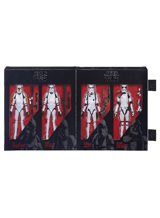 STAR WARS The Black Series 6-Inch Stormtrooper 4-Pack [Amazon Exclusive]