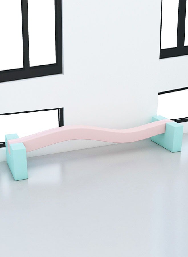 S Shape Soft Play Balance Beam For Kids