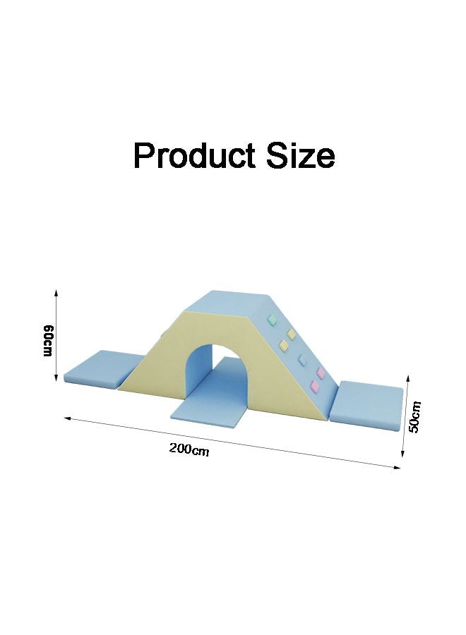 Toddler Playing Center Soft Play Climbing With Slide Combinations
