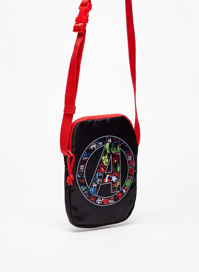 Marvel Avengers Print Backpack and Pouch Set