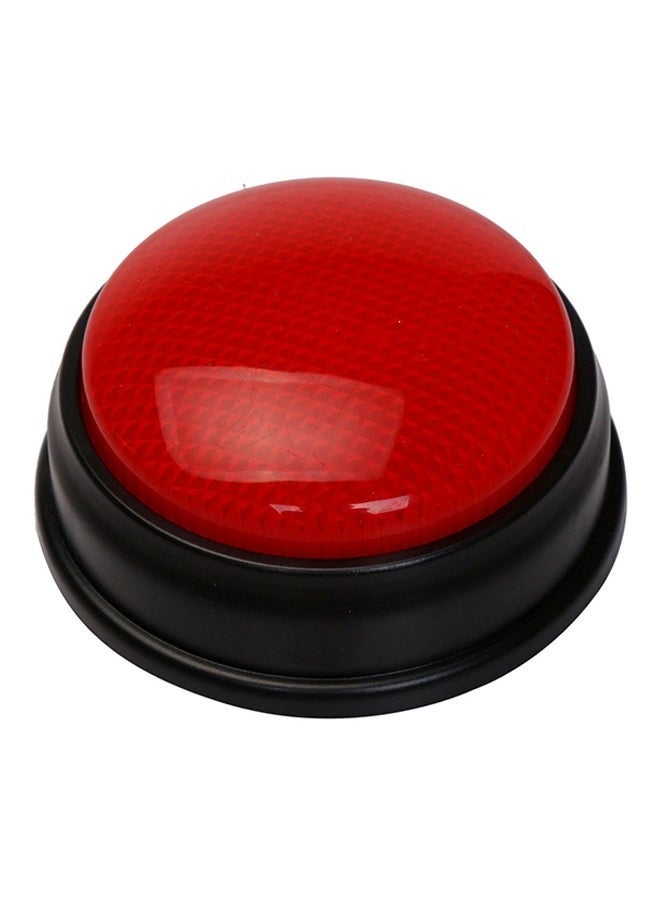 4-Piece Lights And Sounds Answer Buzzer 19×26×4centimeter