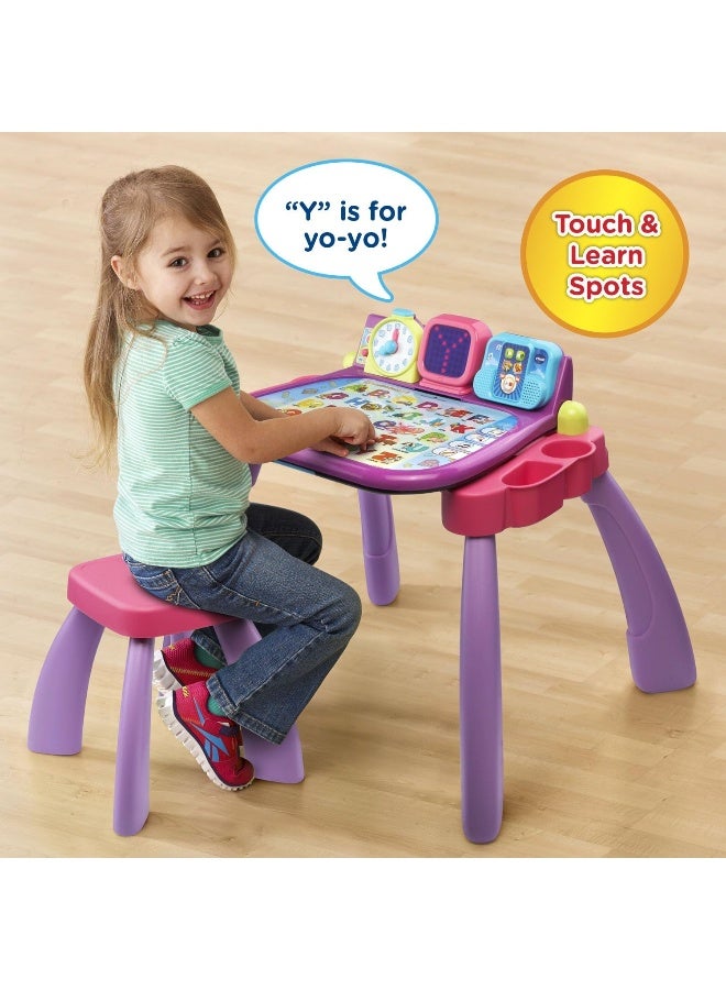 VTech Touch & Learn Activity Desk (Frustration Free Packaging), Purple