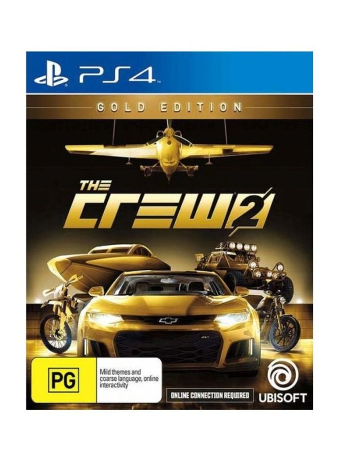 The Crew 2 Gold Edition (Intl Version) - Racing - PlayStation 4 (PS4)