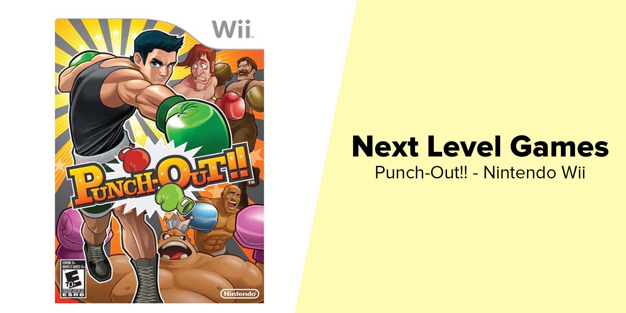 Punch-Out!! - Nintendo Wii - Fighting - Nintendo Wii