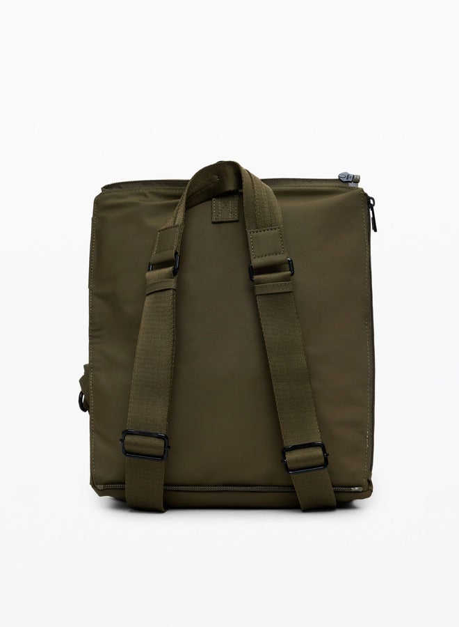 Two-Tone Crossbody Bag