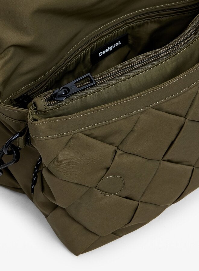 Two-Tone Crossbody Bag