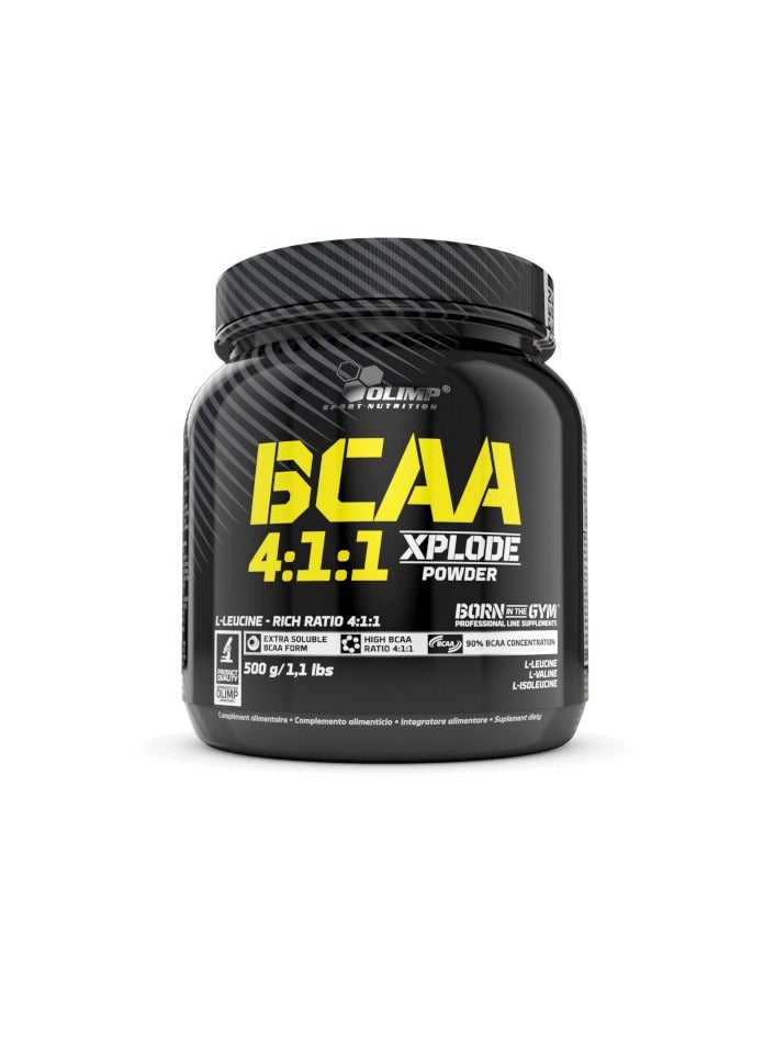 Olimp, BCAA, Xplode Powder, Fruit Punch, 500g, 100 Servings