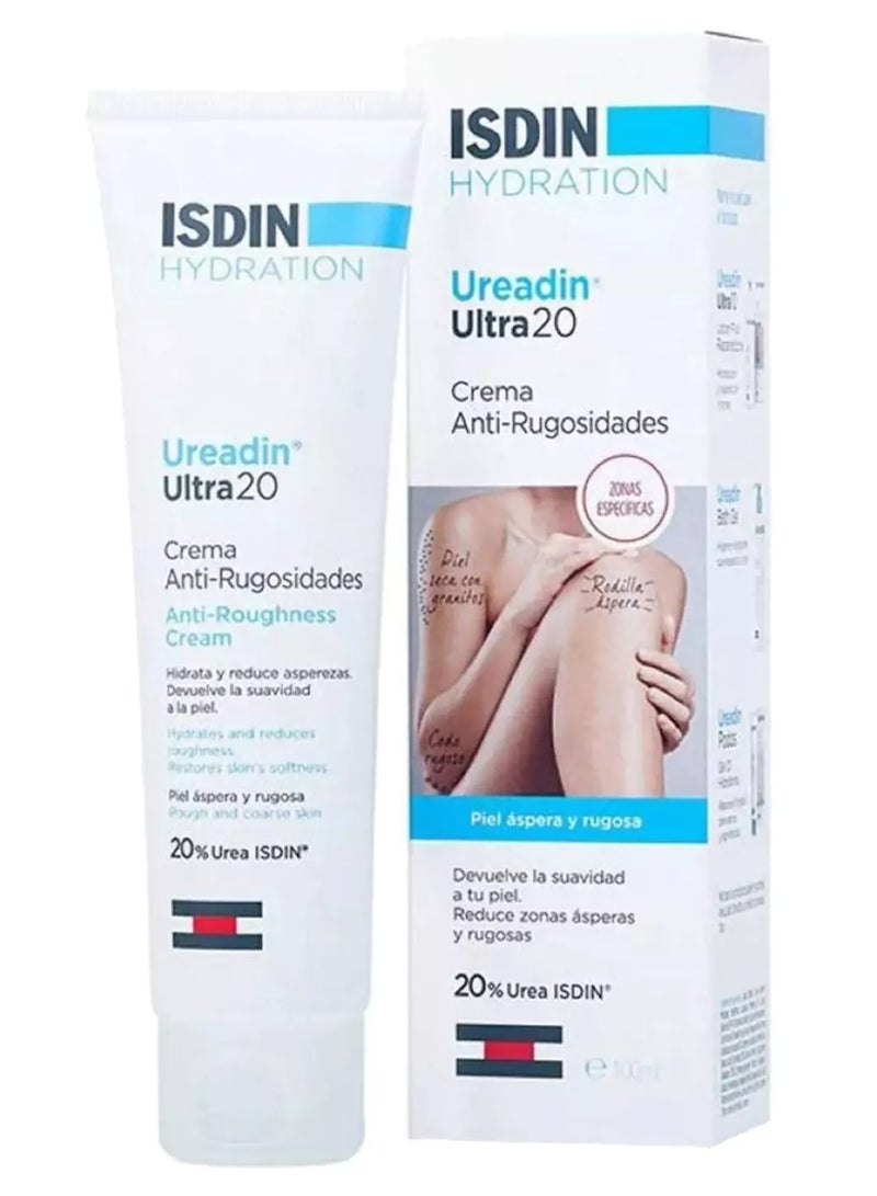 Ureadin Ultra 20 Anti Roughness Moisturizing Hydrating Cream with Urea 100ml