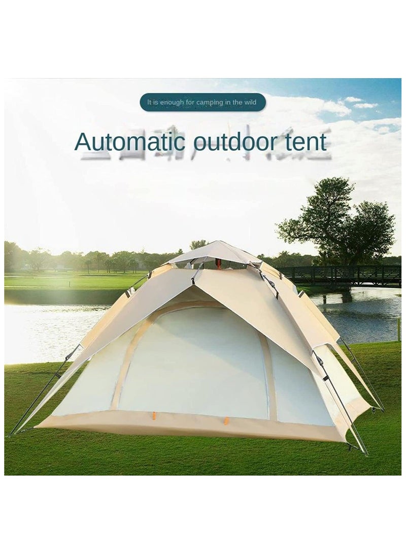 Waterproof Fully Automatic Lightweight Camping Tent for 2, Ideal for Beach, Hiking, Festivals, and Outdoor Adventures