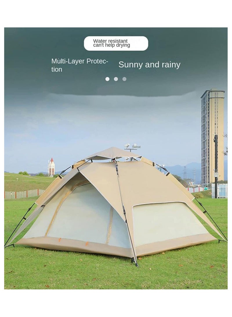 Waterproof Fully Automatic Lightweight Camping Tent for 2, Ideal for Beach, Hiking, Festivals, and Outdoor Adventures