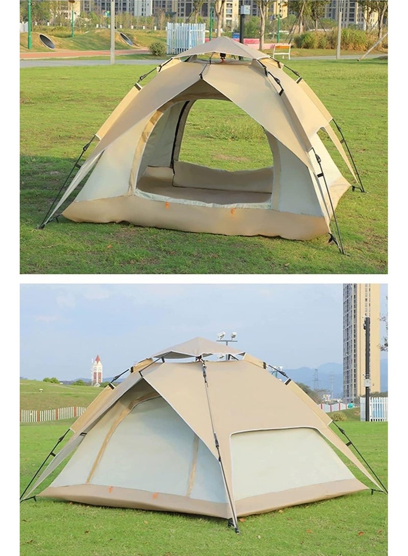 Waterproof Fully Automatic Lightweight Camping Tent for 2, Ideal for Beach, Hiking, Festivals, and Outdoor Adventures