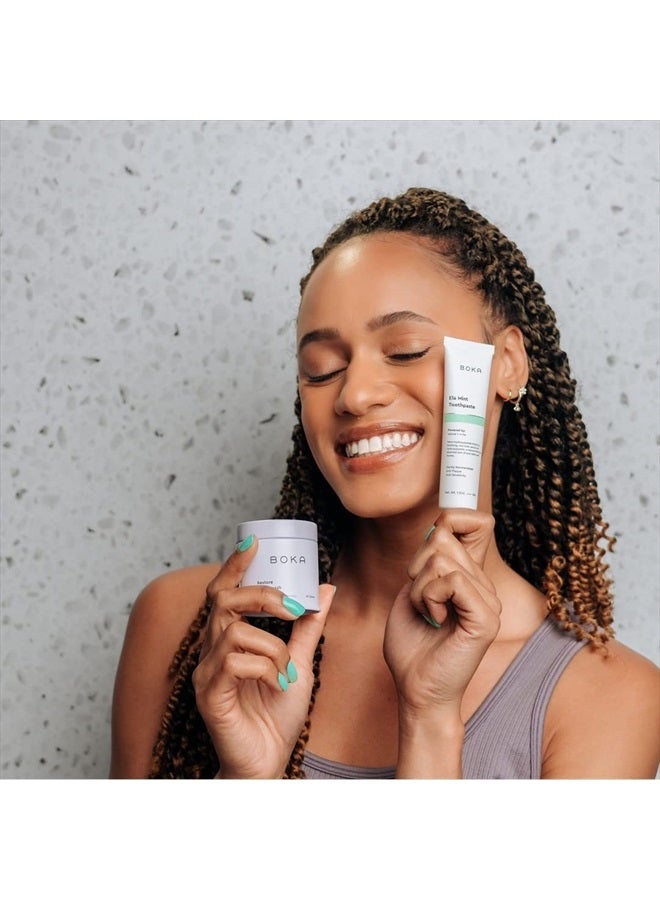 Travel Size Mouthwash Tablets - Hydroxyapatite, Fluoride/Alcohol Free & Eco-Friendly - Chewable Tablet to Freshen & Kill Bad Breath Quickly, Remineralize Teeth Cleansing - 90 Pack