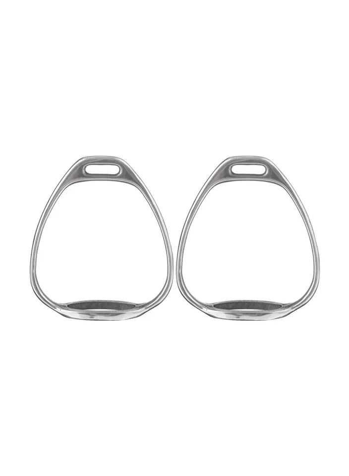 1-Pair Horse Riding Stirrups,Aluminum Cushioned Western Stirrups