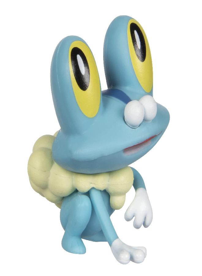 Pokemon Battle Figure, Water-Type Theme 3 Pack with 4.5-inch Froakie, 3-inch Wartortle Figure, 2-inch Froakie - Toys for Kids and Pokémon Fans - Amazon Exclusive