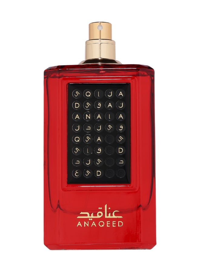 Anaqeed Red - Eau De Parfum - Perfume For Women, 100Ml