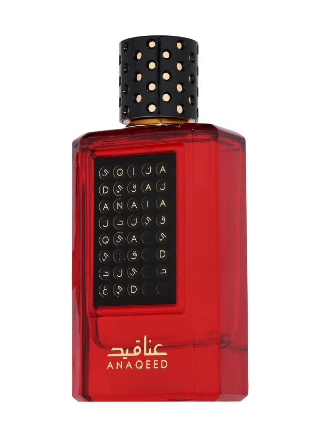 Anaqeed Red - Eau De Parfum - Perfume For Women, 100Ml