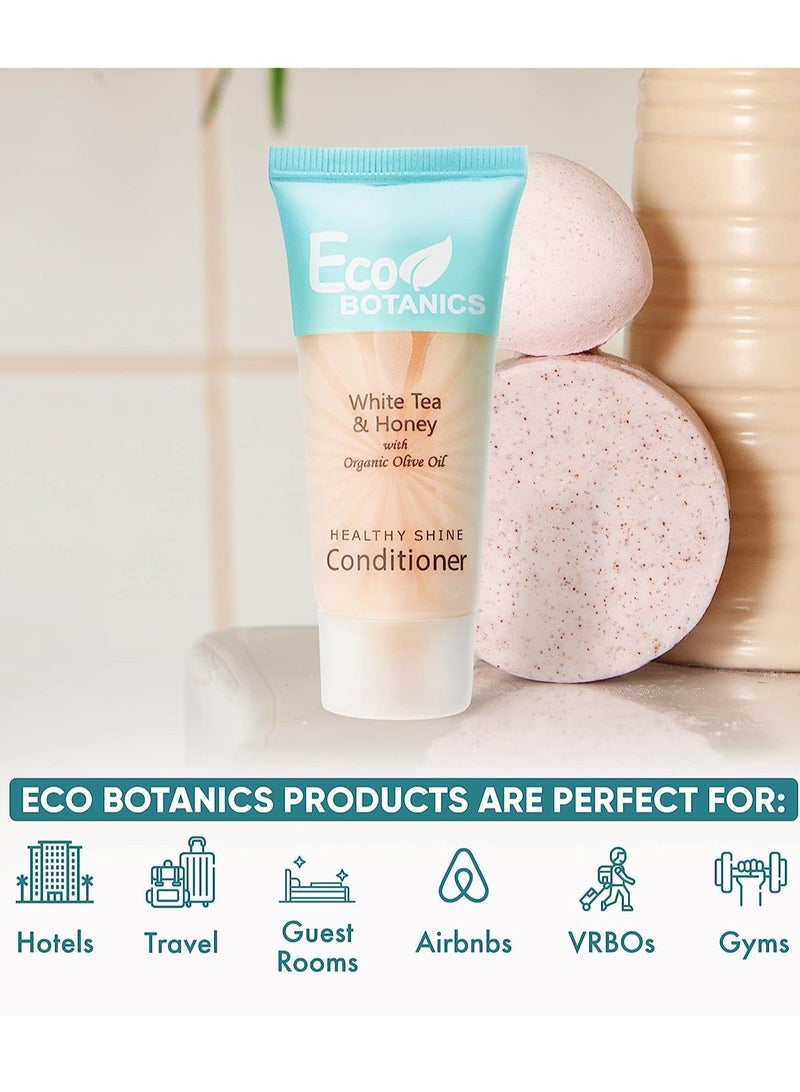 Bulk Set Transparent Travel-Size Hotel Conditioner with White tea & Honey Extract 30ml