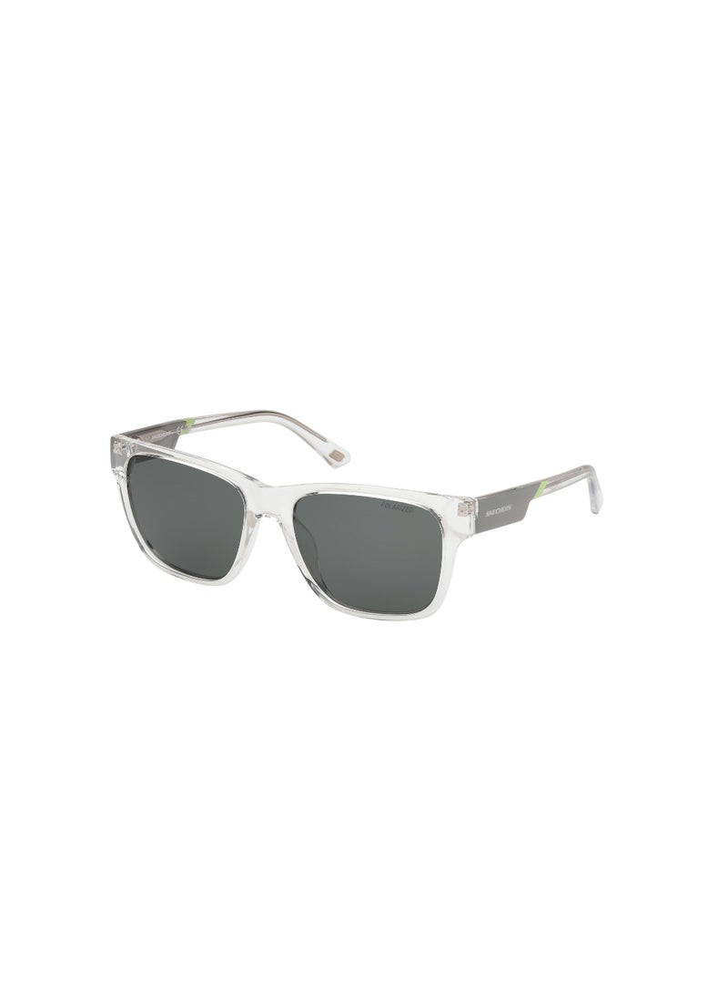 Boys Square Shape  Sunglasses SE0002626R54 Lens Size: 54 Millimeter - Crystal