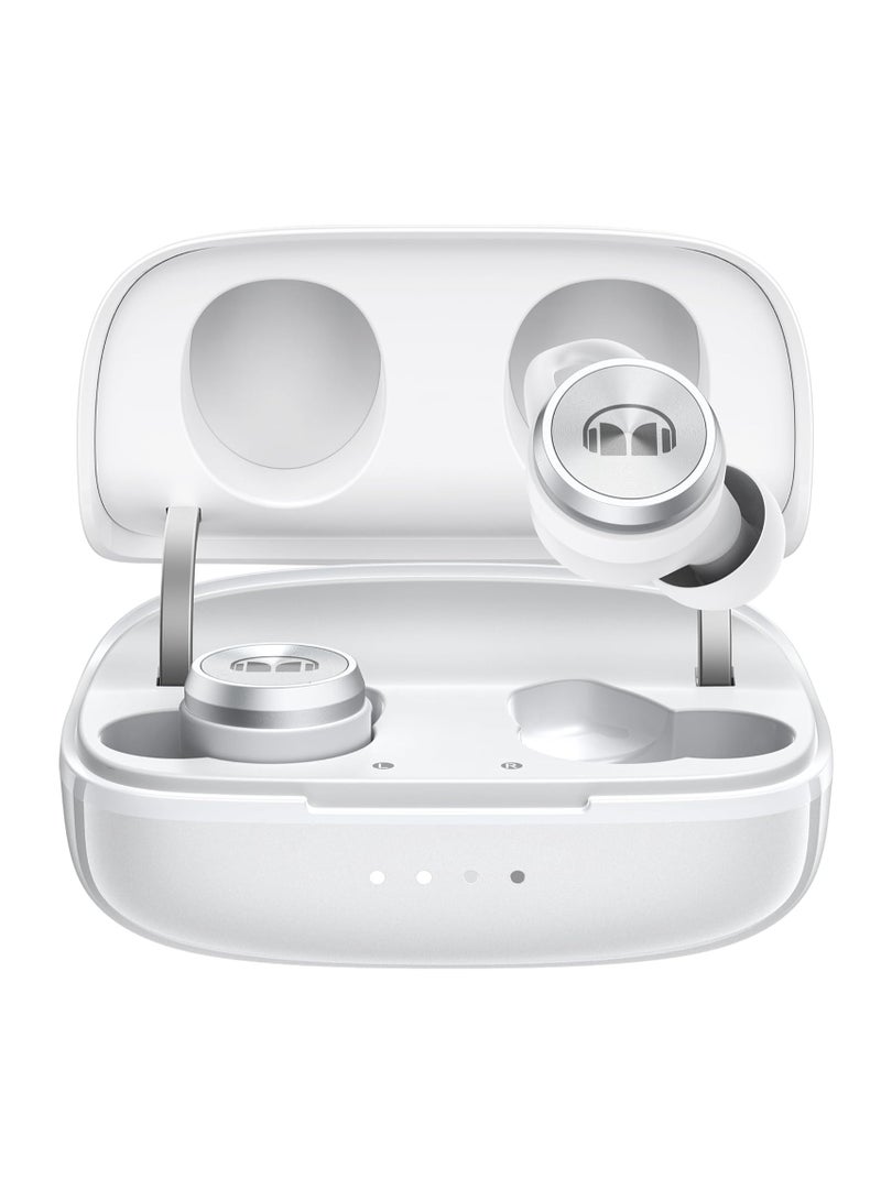 Clarity 101Plus AirLinks Wireless Earbuds, Bluetooth 5.3 in-Ear Headphones with Charging Case, Stereo Earphones Deep Bass Sound, 28H Long Playtime, Water Resistant Design for Sports