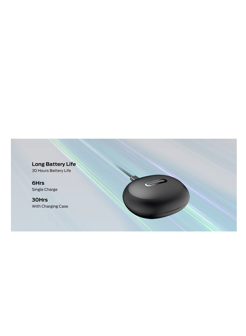 Open Ear AC210 Headphones, Bluetooth 5.4 Earphones Stereo Sound, Wireless Headphones 30 Hours Playback, Type-C Charging, HD Clear Calls, Touch Control, IPX5 Waterproof Open Ear Earbuds