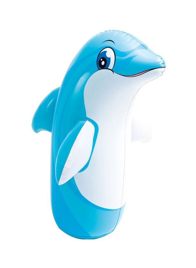 3D Dolphin Inflatable Bop Bag 97 x 61cm