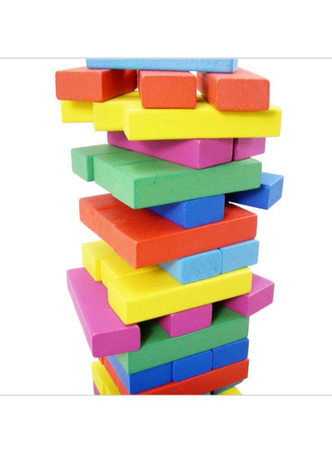 48-Piece Wooden Jenga Block