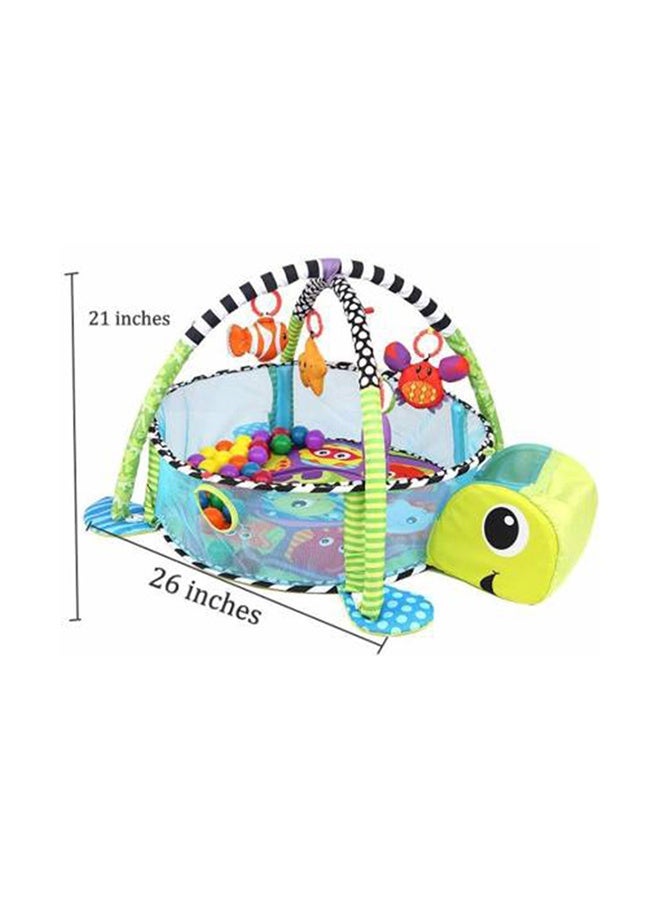 Baby Activity Gym, 30 Ball Pit Cotton Cute Turtle And Sea Pals