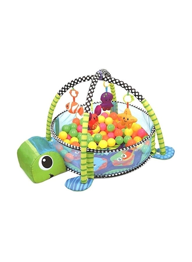 Baby Activity Gym, 30 Ball Pit Cotton Cute Turtle And Sea Pals