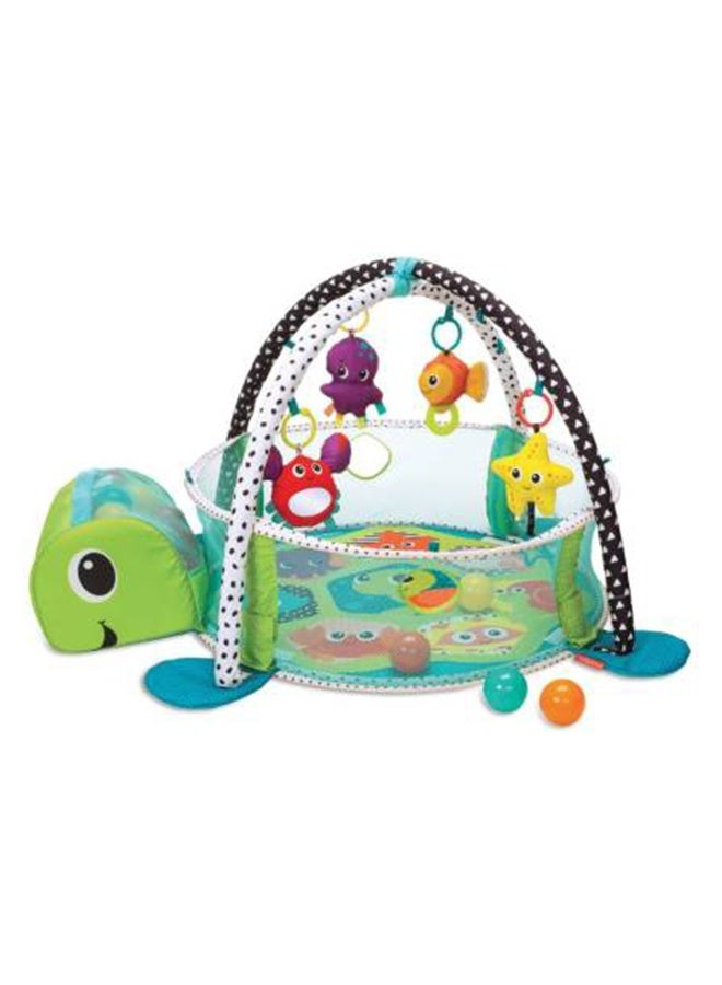 Baby Activity Gym, 30 Ball Pit Cotton Cute Turtle And Sea Pals