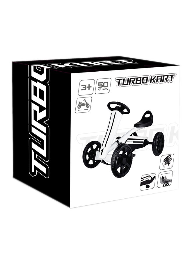 Turbo Kart Pedal Car,Go Kart, Toddler Ride On Toys For Boys And Girls, Go Kart, Outdoor Toys, Beats Every Tricycle