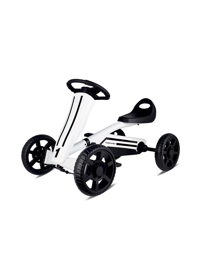 Turbo Kart Pedal Car,Go Kart, Toddler Ride On Toys For Boys And Girls, Go Kart, Outdoor Toys, Beats Every Tricycle