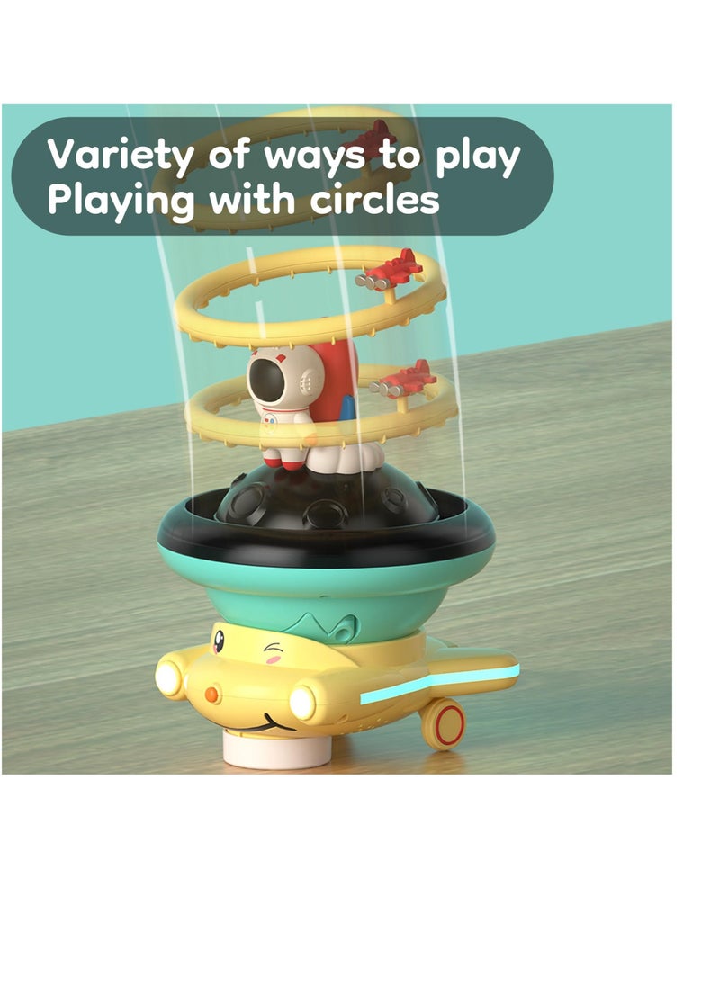 Baby Bath Toy for Toddlers, Astronaut Sprinkler Bathtub Toys, Light Up Fun Kids Bath Toys, Sutable for Toddlers Infants 1 2 3 Years
