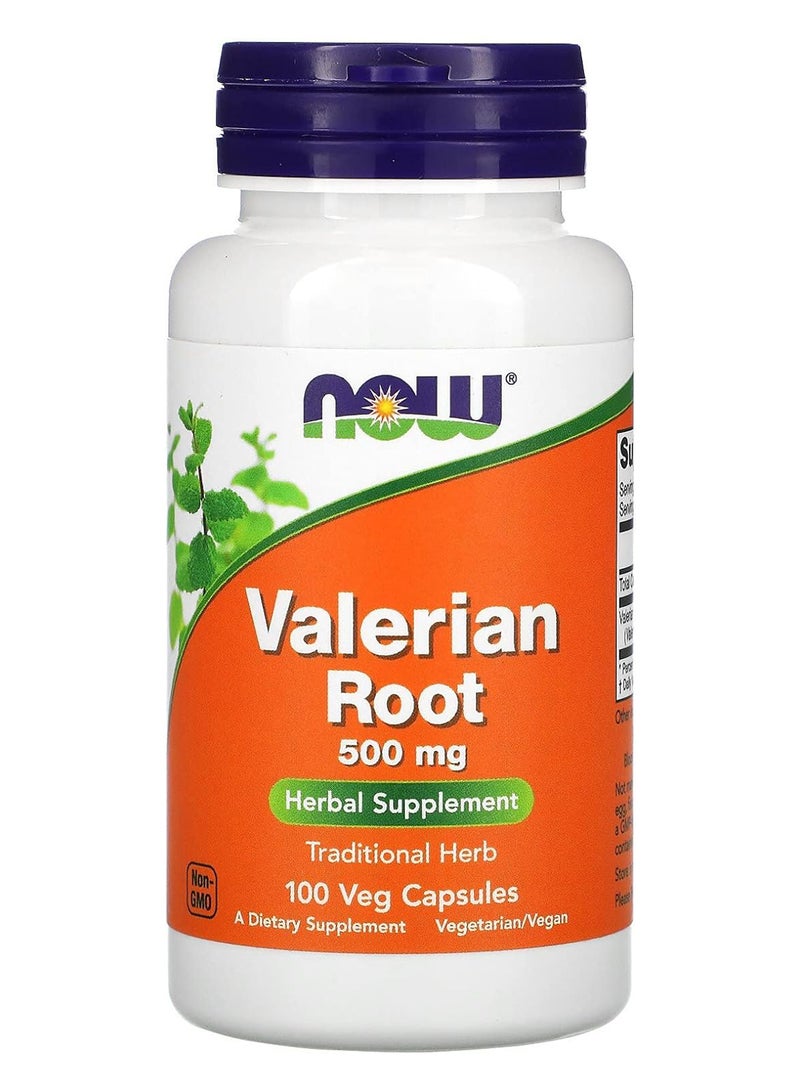 Valerian Root 500 Mg 100 Count