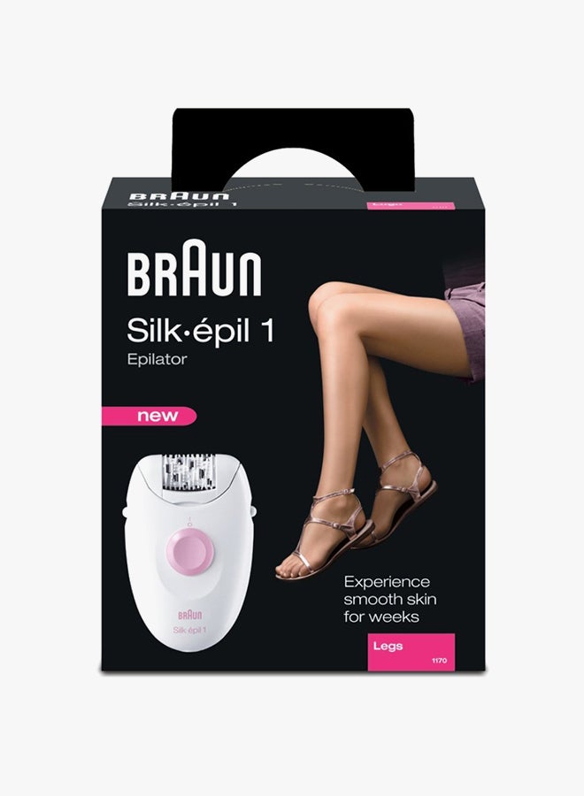 Silk-Epil 1 1-170 Epilator White/Pink