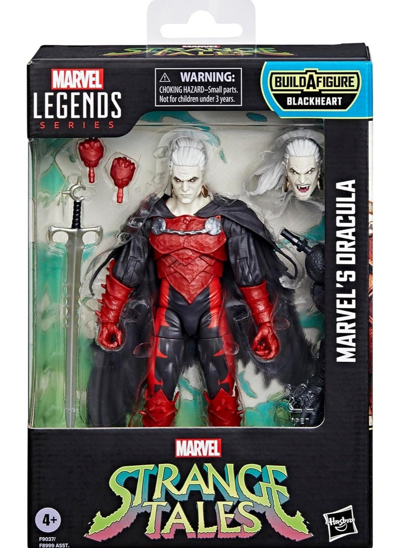 Marvel Legends Series Strange Tales Dracula, Comics Collectible 6-Inch Action Figure