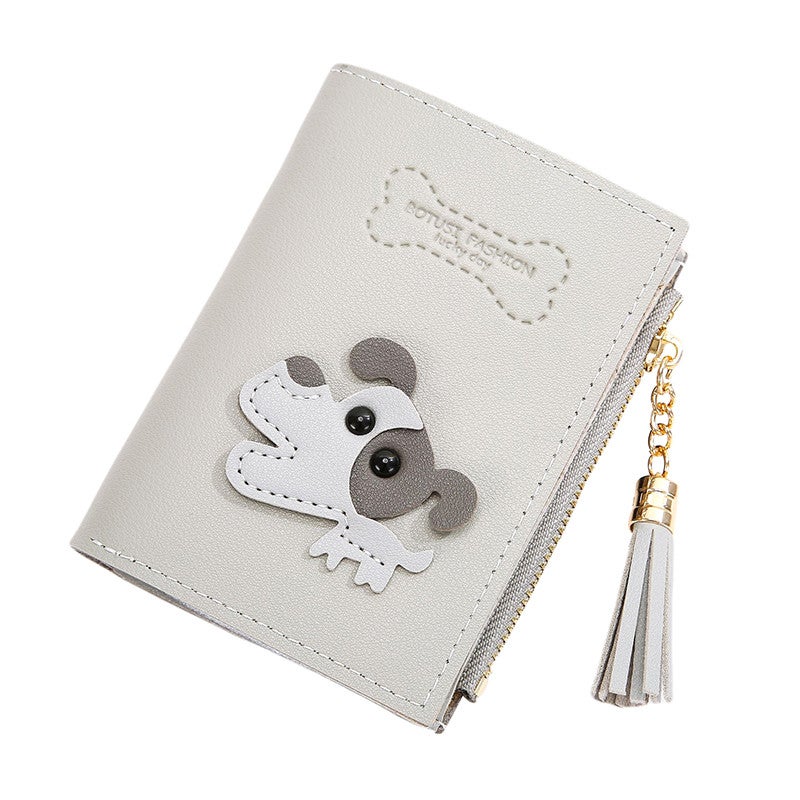 Dog Bone Cute Stlish Purse grey