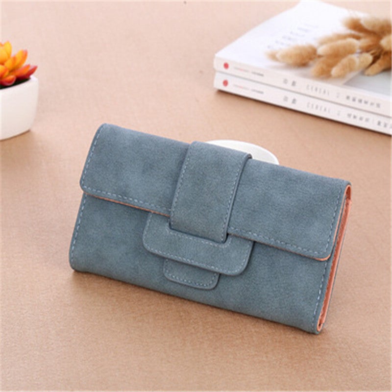 High Quality Lightweight Ladies Wallet Blue