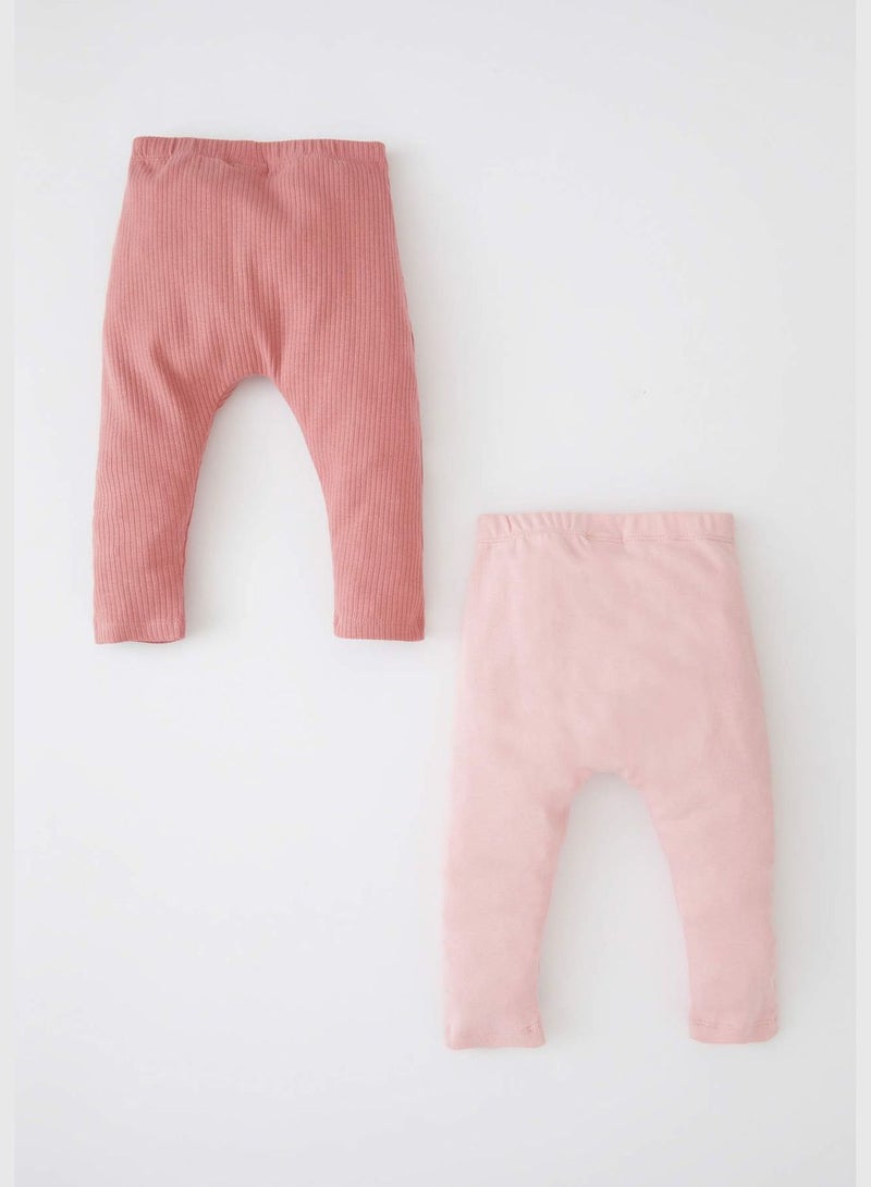 2 Pack BabyGirl Regular Fit Bottom Trousers